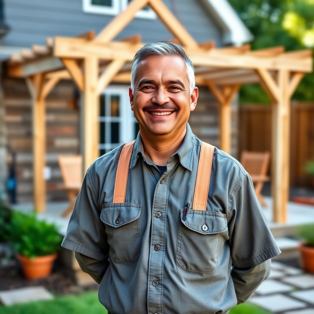 David Carrera, founder of C & C Patios Corp